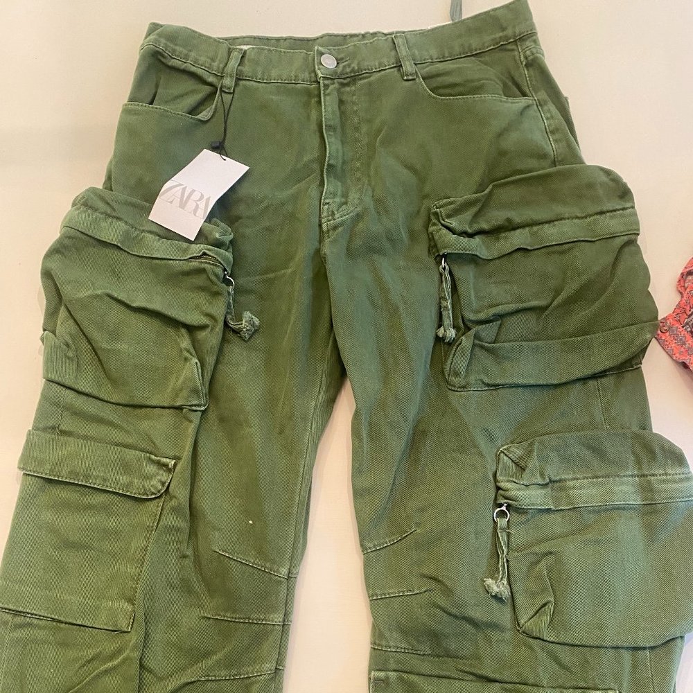 NWT ZARA CARGO PANTS